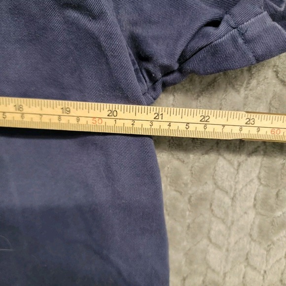 Teddy Fresh Shirt Mens Medium Short Sleeve Button Up Denim 90s Geometric Cotton - Picture 4 of 9